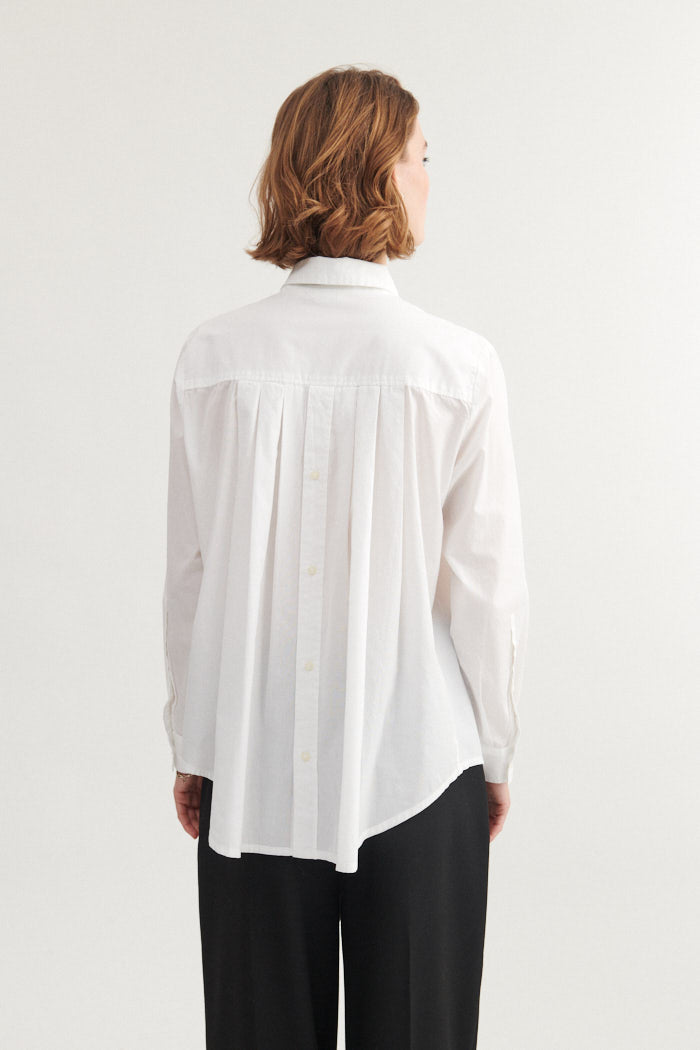 Basic Apparel Silje LS Shirt Shirts 423 Bright White